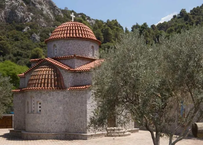 Lägenhet Voukamvilia Junior In Epidavros Shared Pool